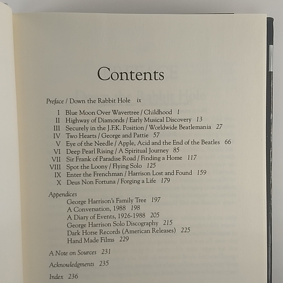 Dark Horse: The Private Life of George Harrison, Hardcover, First Printing '90 - Picture 6 of 13